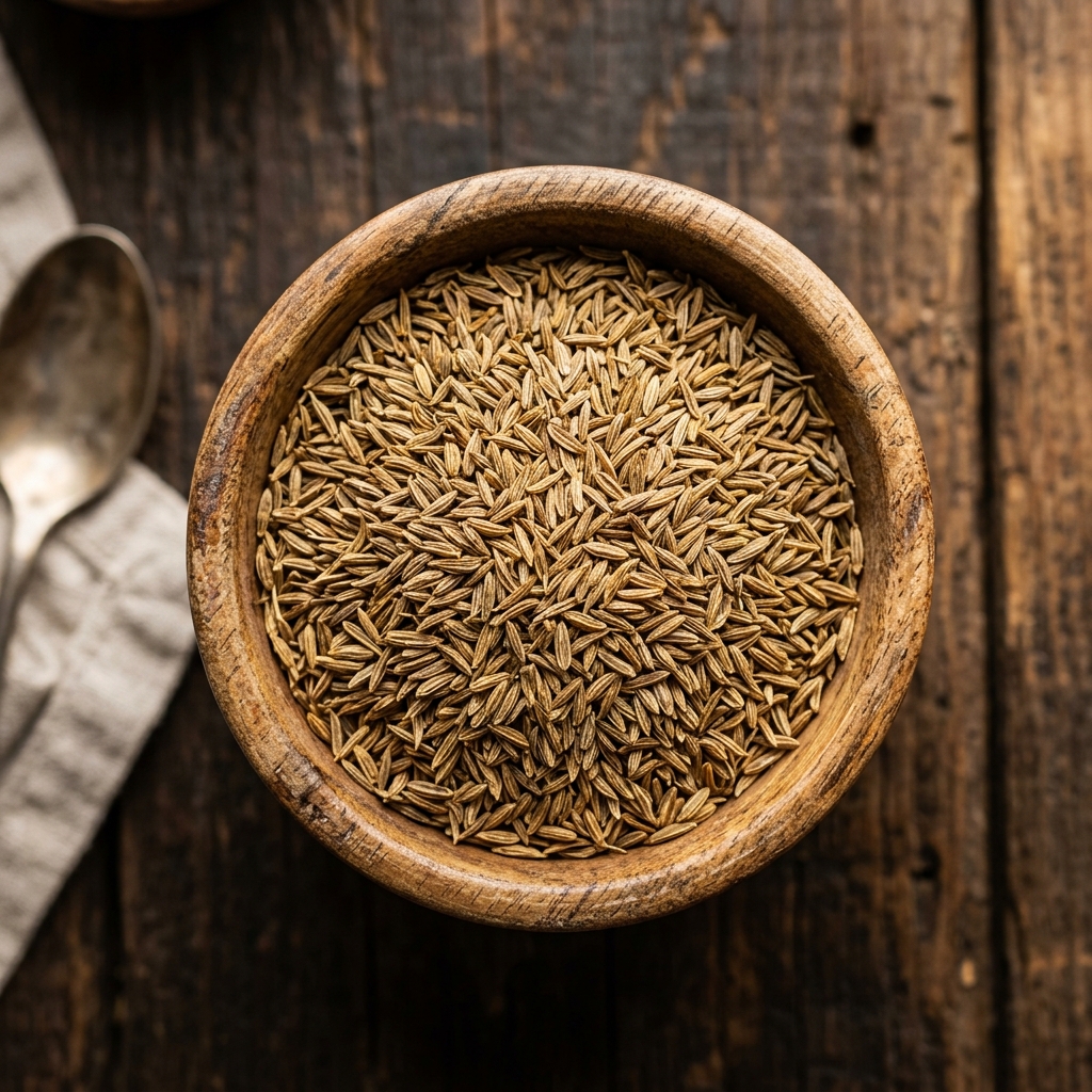 Cumin Seeds Closeup